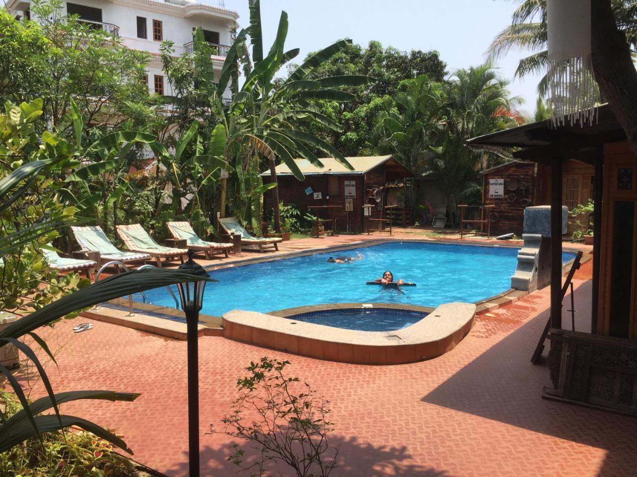The Indian Kitchen Hotell Calangute Exteriör bild